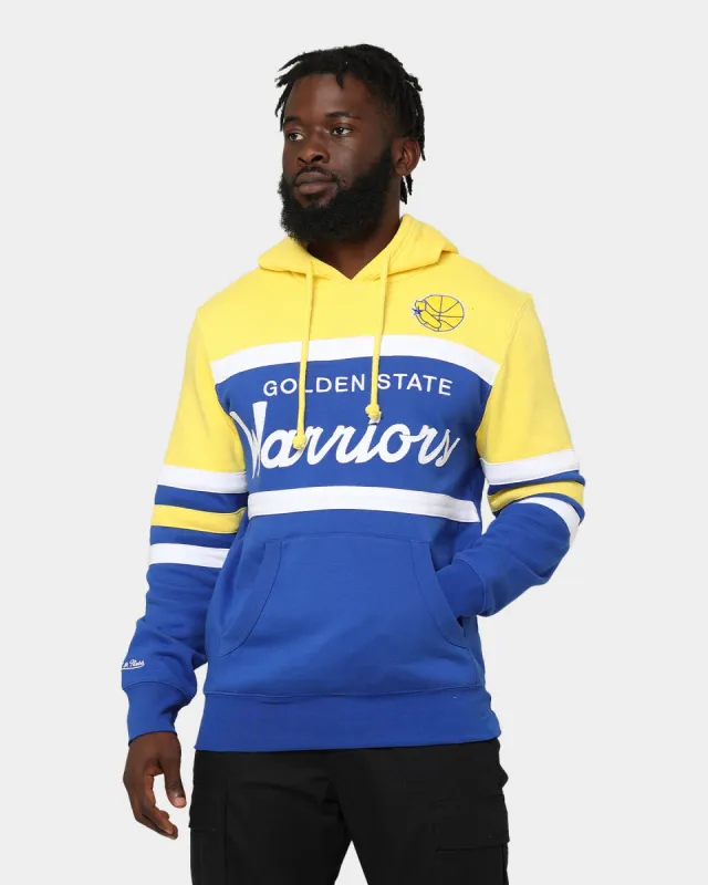 Mitchell & Ness Golden State Warriors Head Coach Hoodie Blue sold by Culture Kings