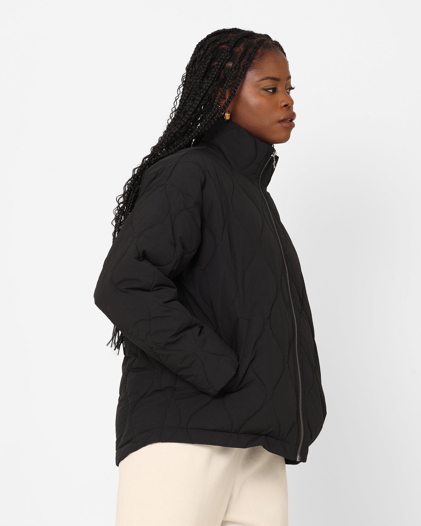 Champion Women's Reb Puffer Jacket Black sold by Culture Kings product image thumbnail 5