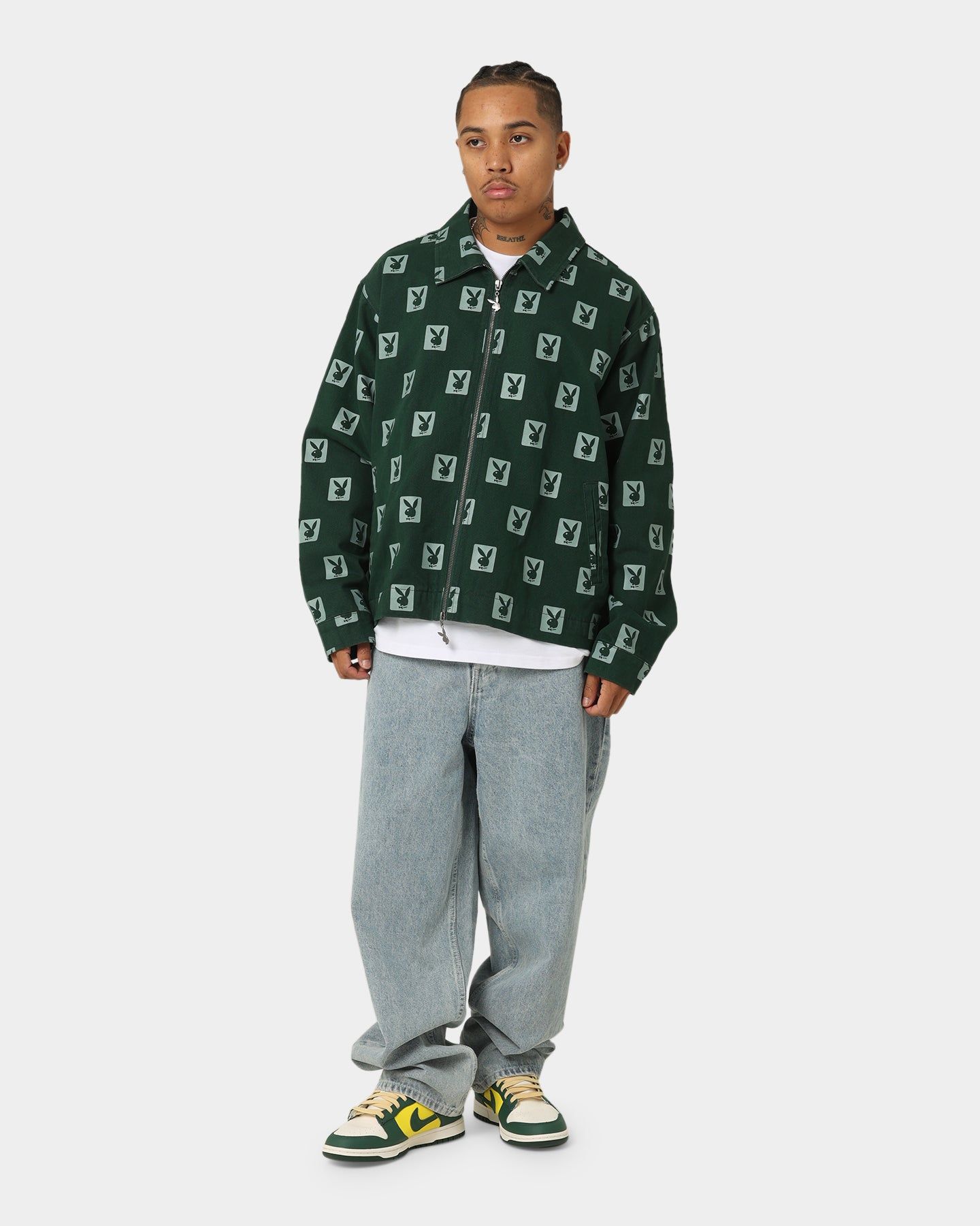 Playboy By CK Poker Jacket Green sold by Culture Kings product image thumbnail 2