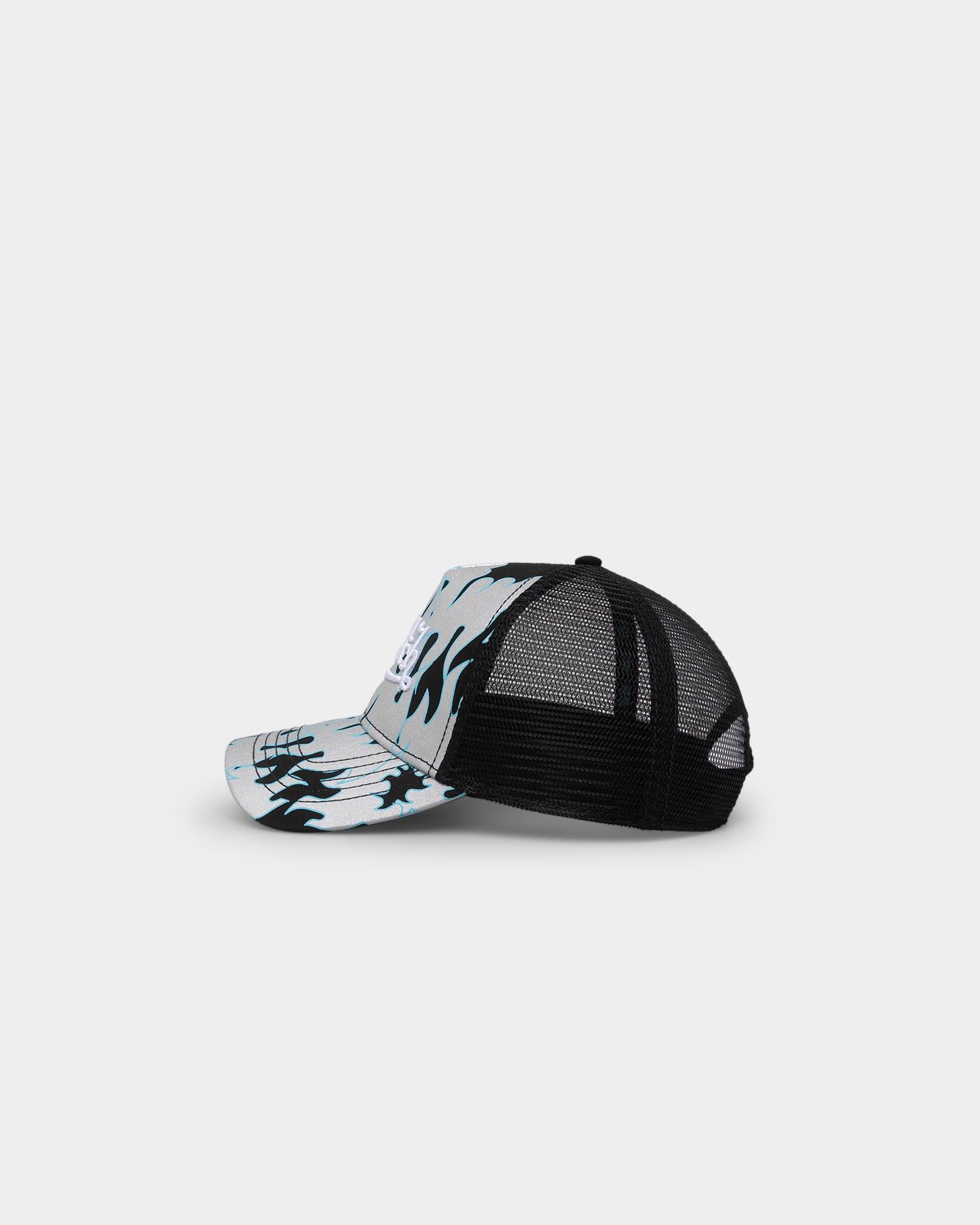 Von Dutch Black Silver Trucker Snapback Black/Silver sold by Culture Kings product image thumbnail 4