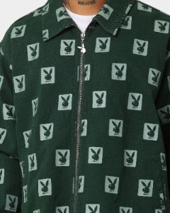 Playboy By CK Poker Jacket Green sold by Culture Kings