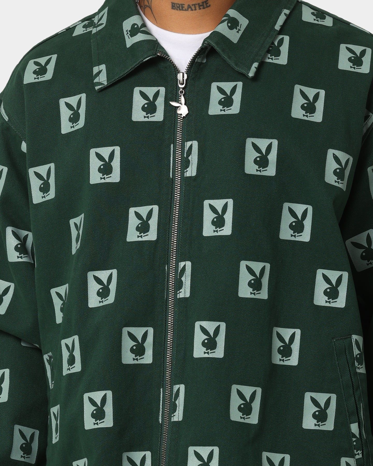 Playboy By CK Poker Jacket Green sold by Culture Kings product image thumbnail 3