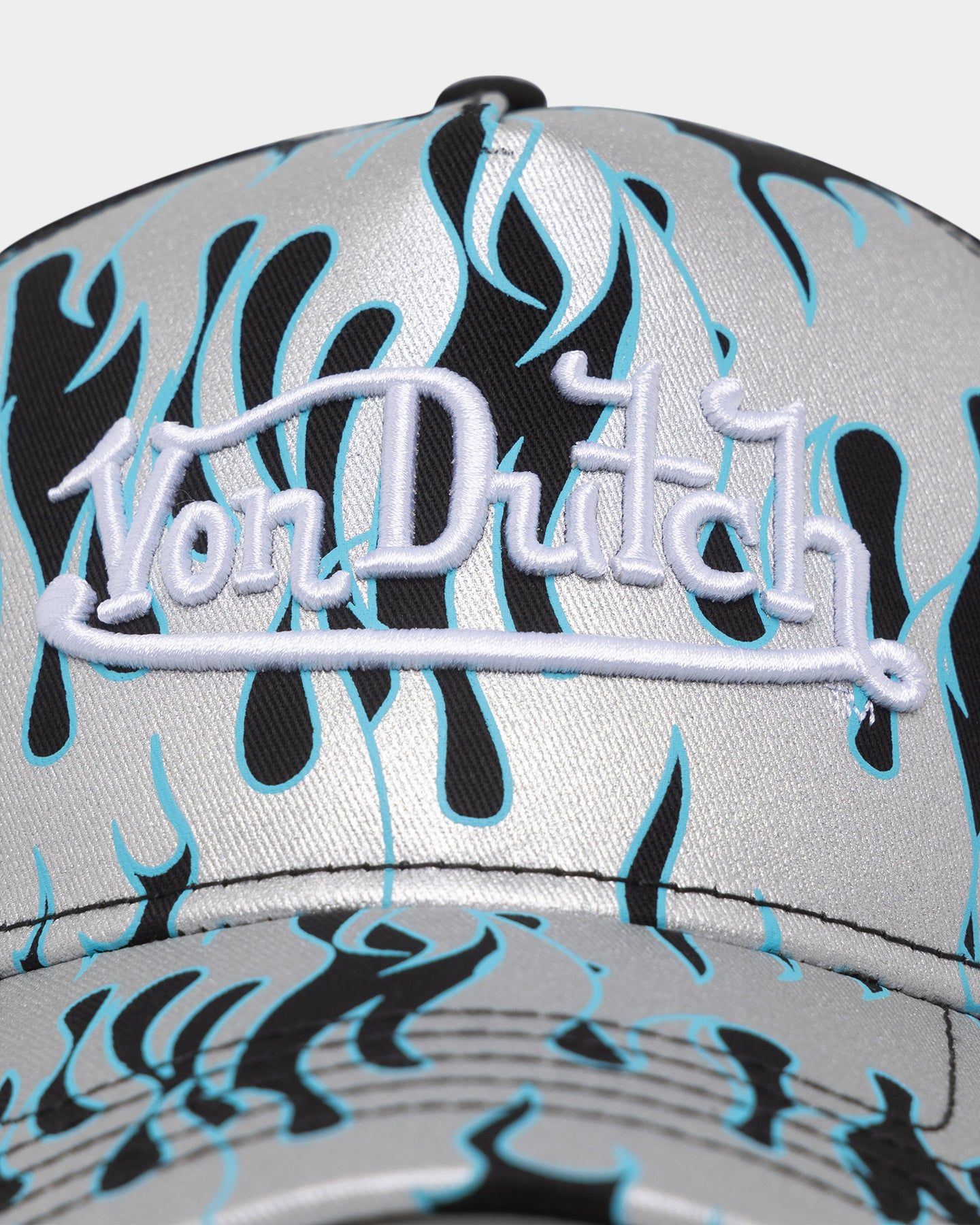 Von Dutch Black Silver Trucker Snapback Black/Silver sold by Culture Kings product image thumbnail 5