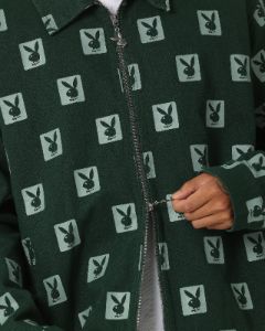 Playboy By CK Poker Jacket Green sold by Culture Kings