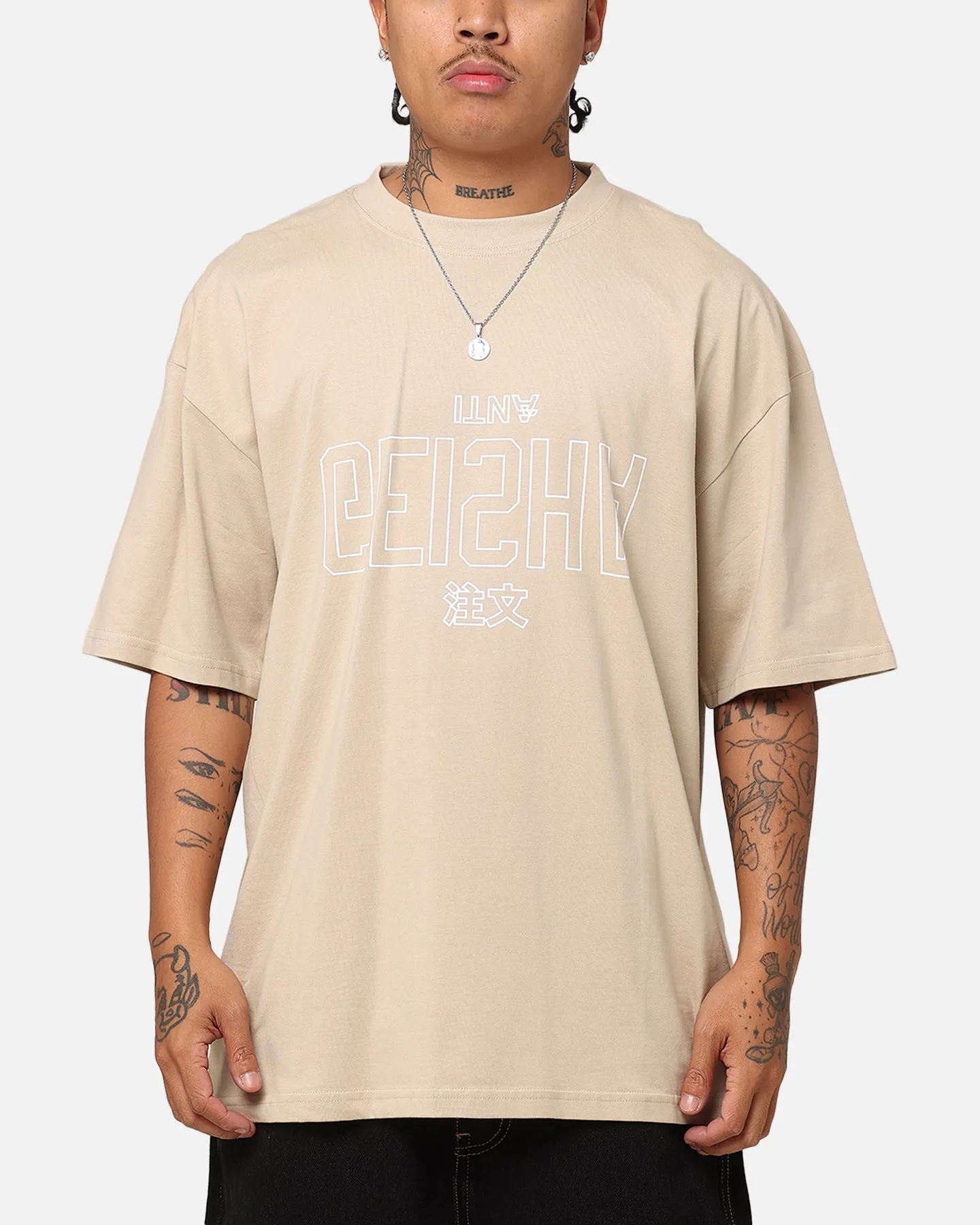 The Anti Order Geisha T-Shirt Stone sold by Culture Kings product image thumbnail 2