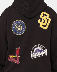 Majestic Athletic MLB League Patch Hoodie Black sold by Culture Kings