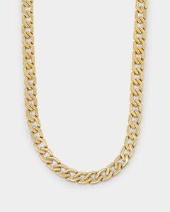 NXS Hex Cut Curb Chain Gold sold by Culture Kings