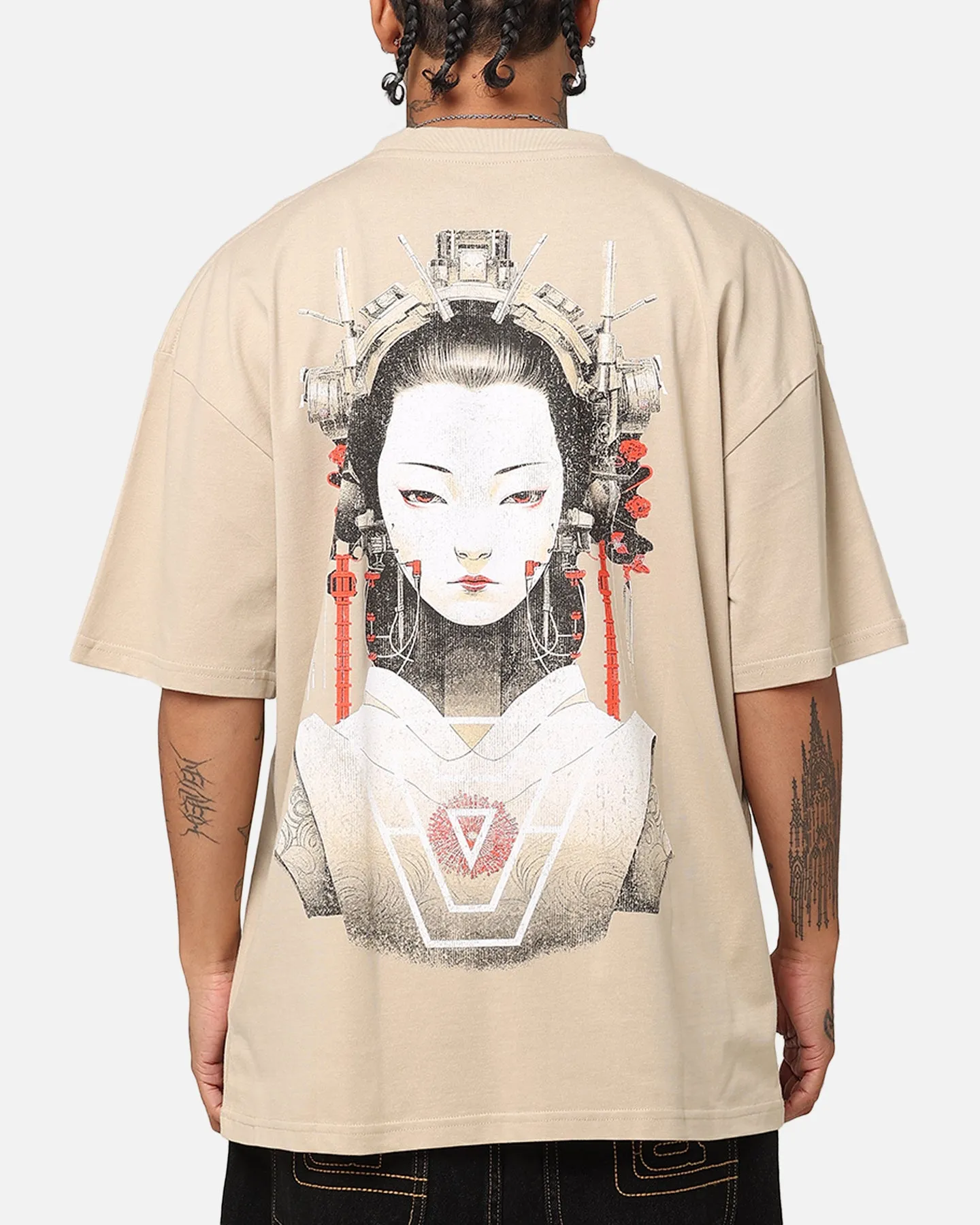 The Anti Order Geisha T-Shirt Stone sold by Culture Kings