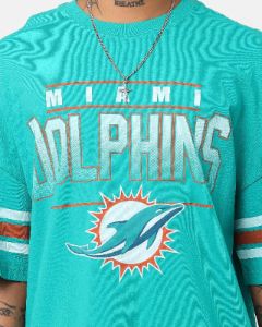 Majestic Athletic Miami Dolphins Vintage Sport T-Shirt Teal sold by Culture Kings