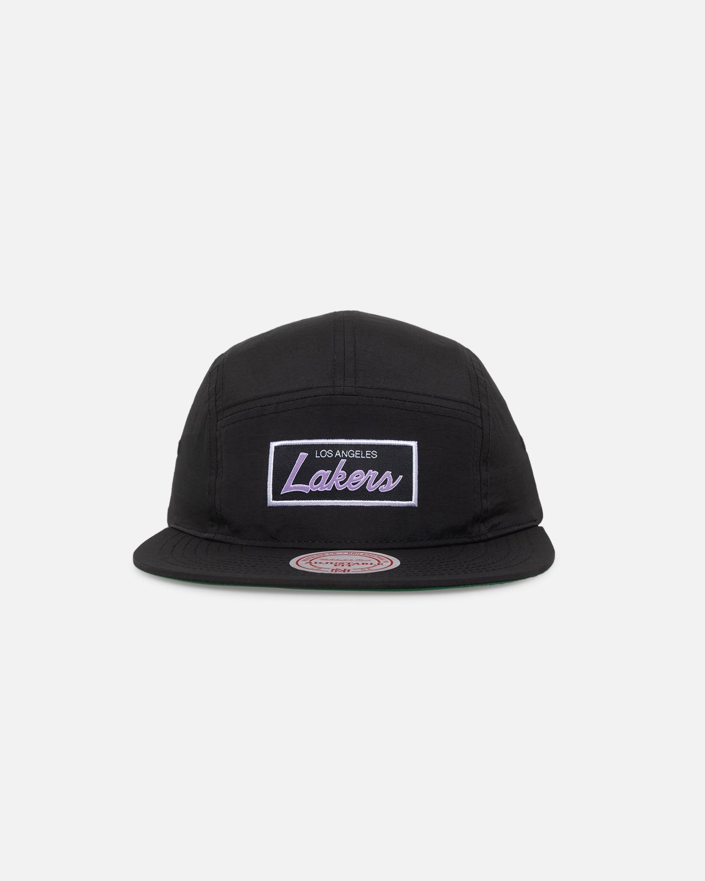 Mitchell & Ness Los Angeles Lakers Team Logo Strapback Black sold by Culture Kings