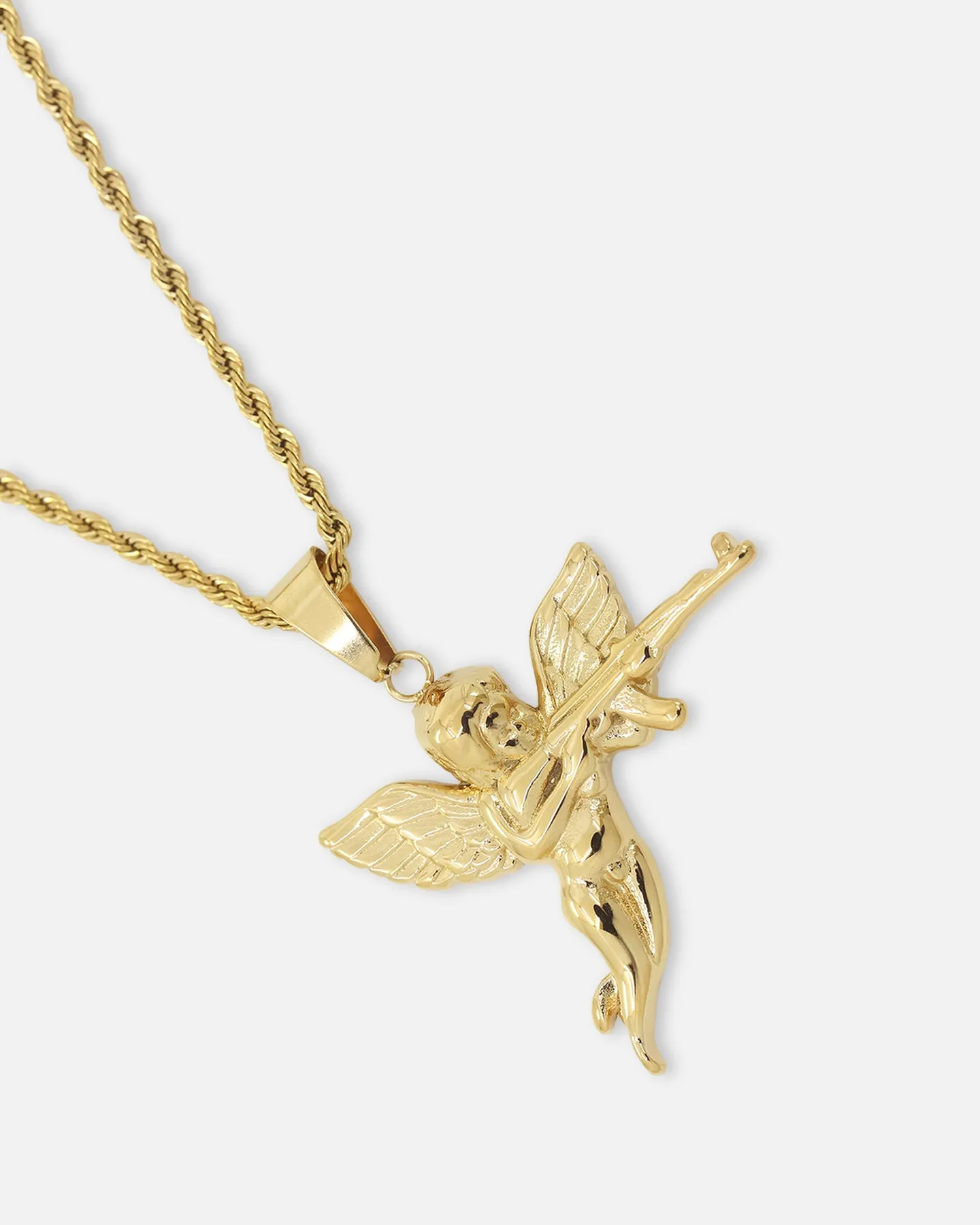 Saint Morta Franco Rope Cupid Chain Set Gold sold by Culture Kings product image thumbnail 4