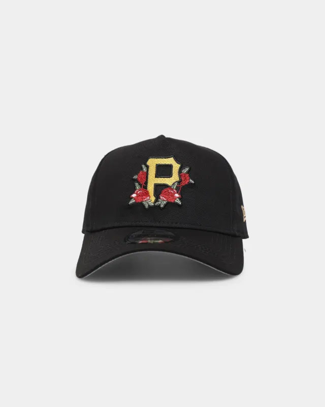 New Era Pittsburgh Pirates 'Floral Logo' 9FORTY K-Frame Snapback Black/Floral sold by Culture Kings