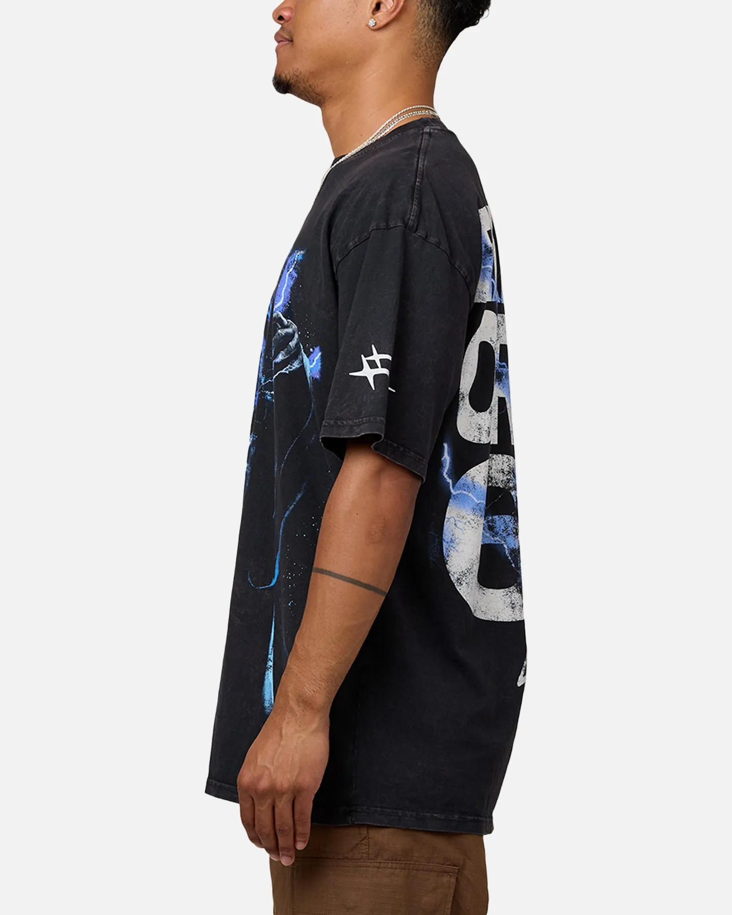 Star Wars Darth Sidious T-Shirt Black Wash sold by Culture Kings product image thumbnail 5