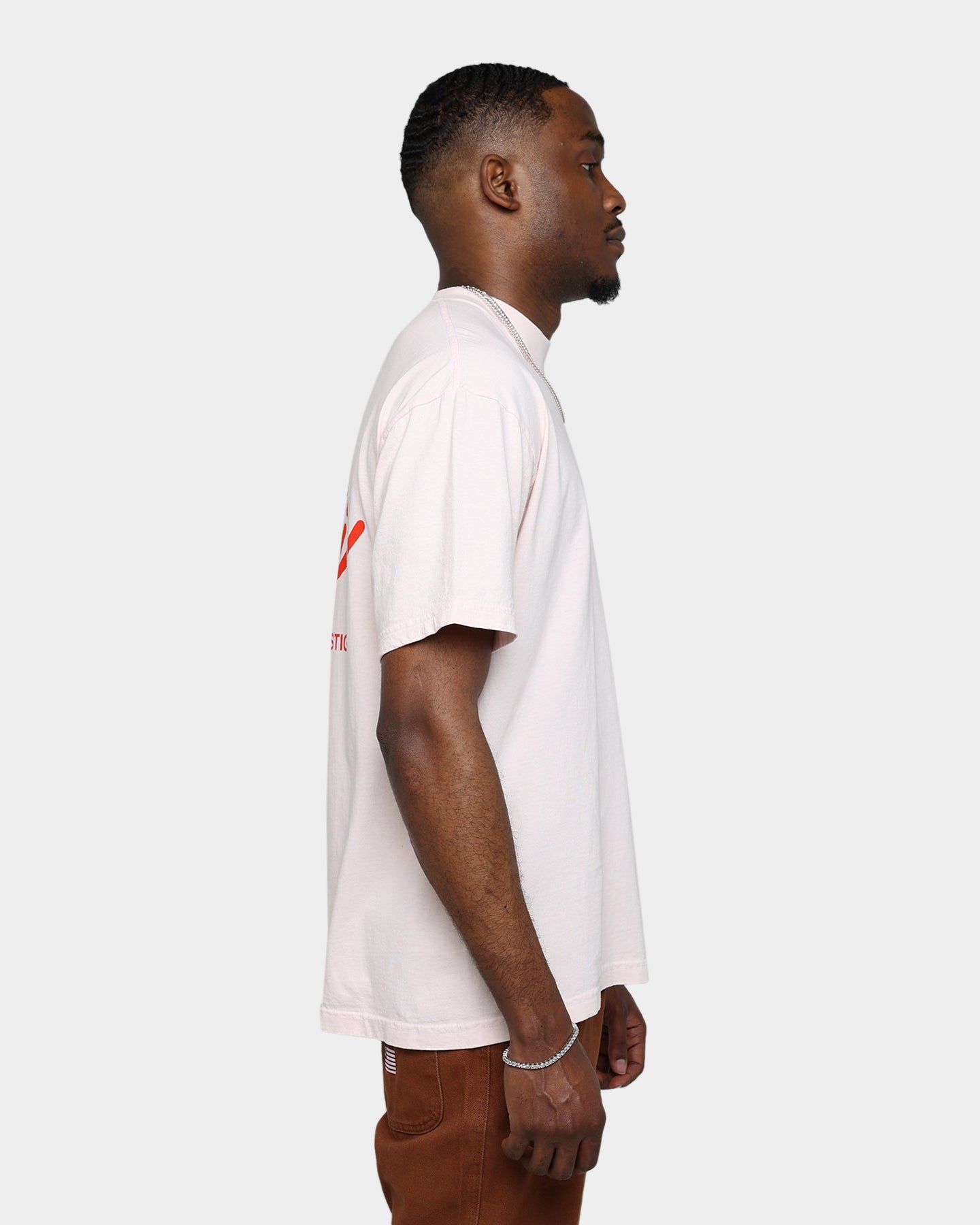 Carré Script T-Shirt Light Pink sold by Culture Kings product image thumbnail 6