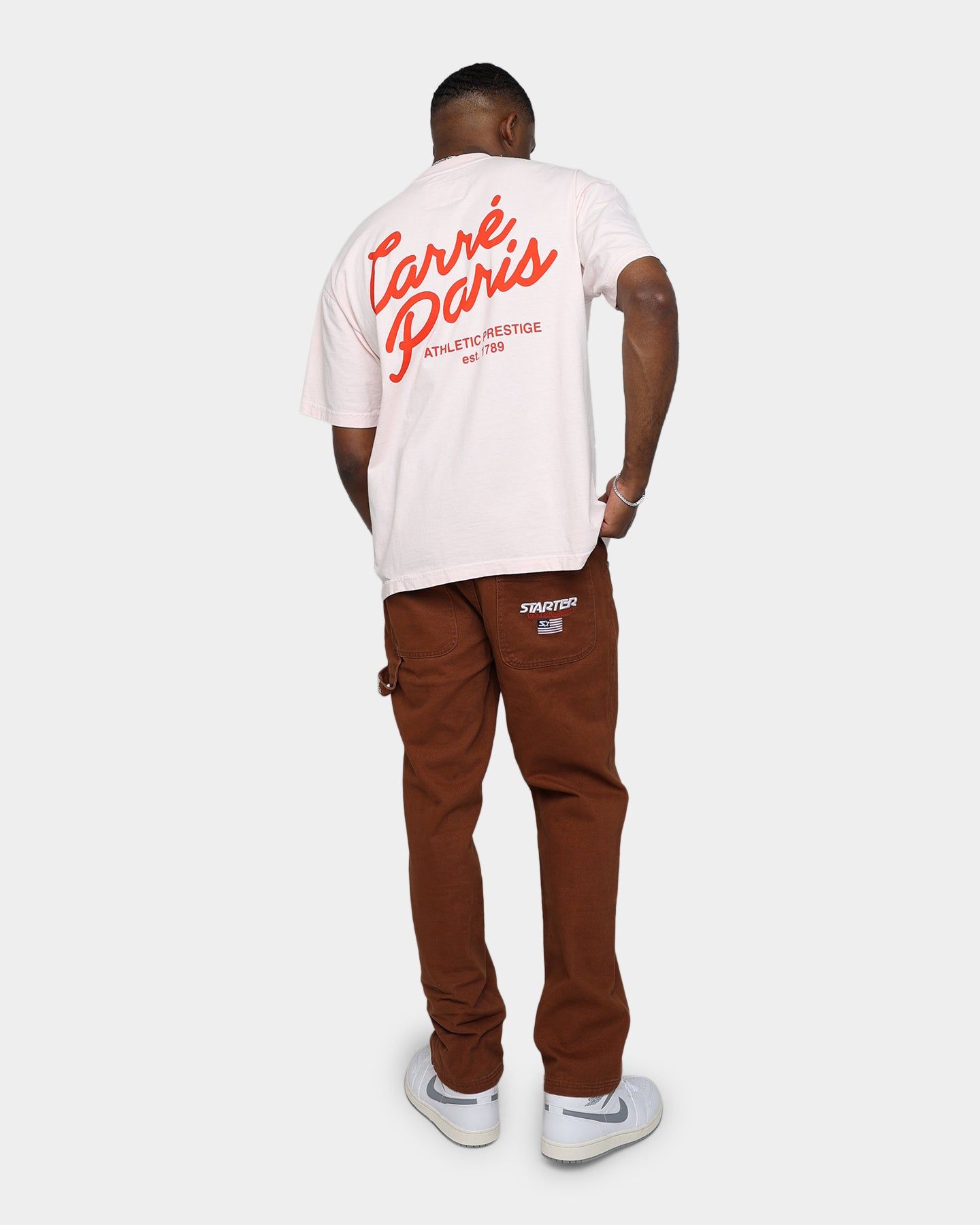 Carré Script T-Shirt Light Pink sold by Culture Kings product image thumbnail 3