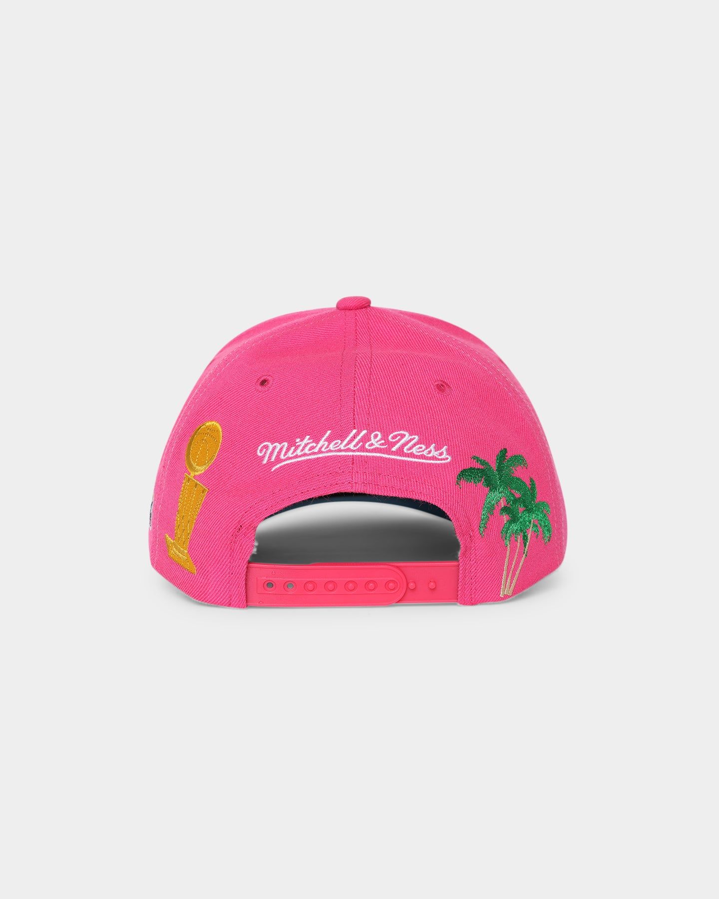 Mitchell & Ness Miami Heat 'Highway' Pro Crown Snapback Pink sold by Culture Kings product image thumbnail 3