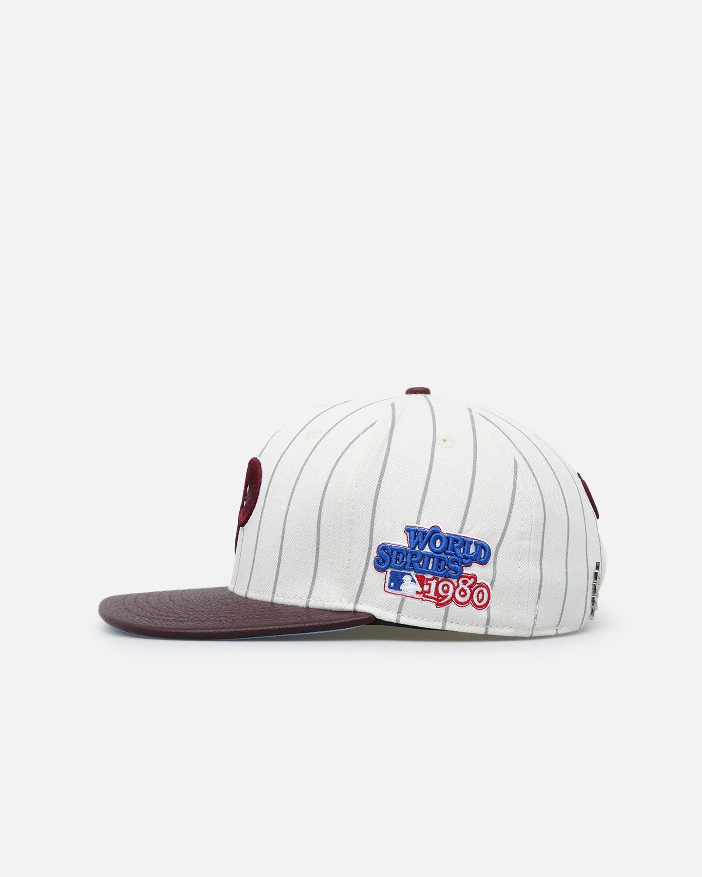 Pro Standard Philadelphia Phillies Classic Logo Wool Strapback Eggshell/Yellow sold by Culture Kings product image thumbnail 5