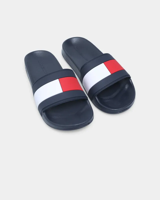 Tommy Jeans Essential Flag Pool Slide Desert Sky sold by Culture Kings
