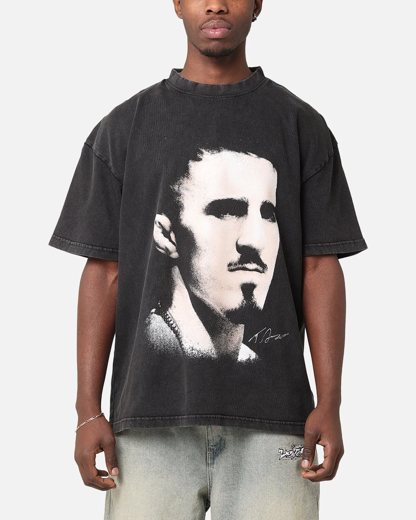 UFC By Culture Kings Tom Aspinall Vintage T-Shirt Black Acidwash sold by Culture Kings