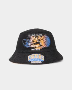 Crooks & Castles Reversible Bucket Hat Orange/Black sold by Culture Kings