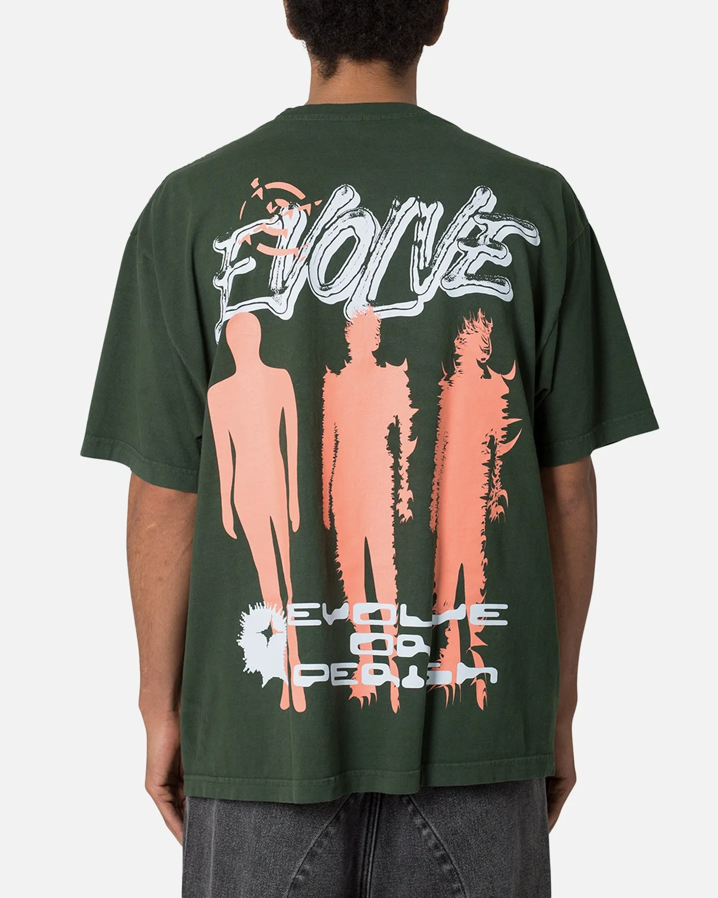 MNML Personal Evolution T-Shirt Green sold by Culture Kings product image thumbnail 4