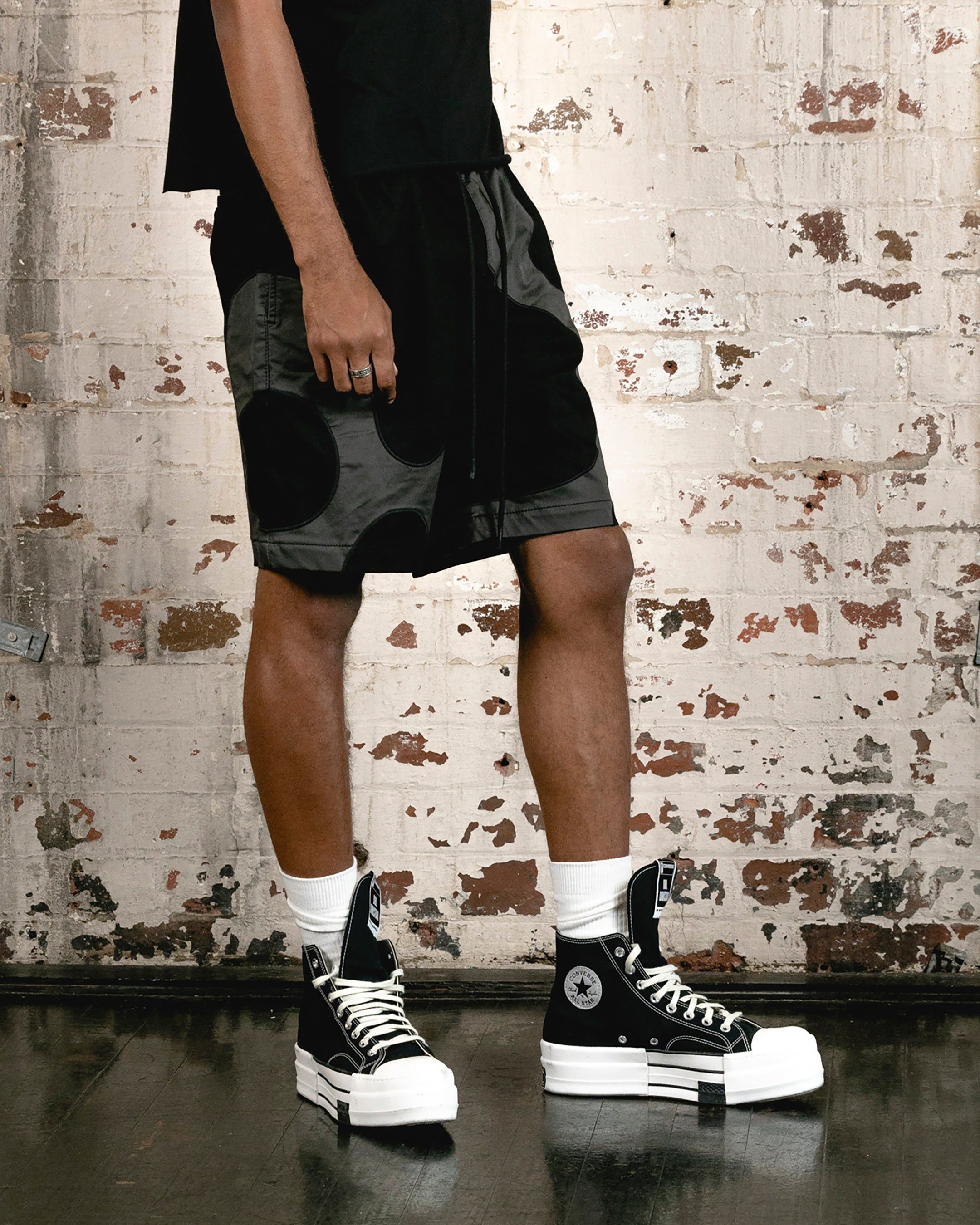 Saint Morta Labyrinth Shorts Black/Grey sold by Culture Kings product image thumbnail 5