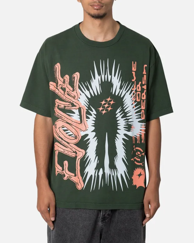 MNML Personal Evolution T-Shirt Green sold by Culture Kings