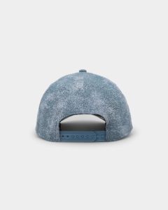 New Era Atlanta Braves 'Sky Blue Washed Suede' 9FORTY A-Frame Snapback Pastel Blue sold by Culture Kings