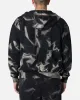 MNML Sun Burned Zip Up Hoodie Washed Black sold by Culture Kings
