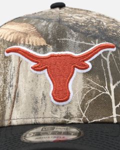 New Era NCAA Texas Longhorns 'Real Tree' 9FORTY A-Frame Snapback Realtree sold by Culture Kings