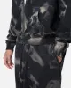 MNML Sun Burned Zip Up Hoodie Washed Black sold by Culture Kings