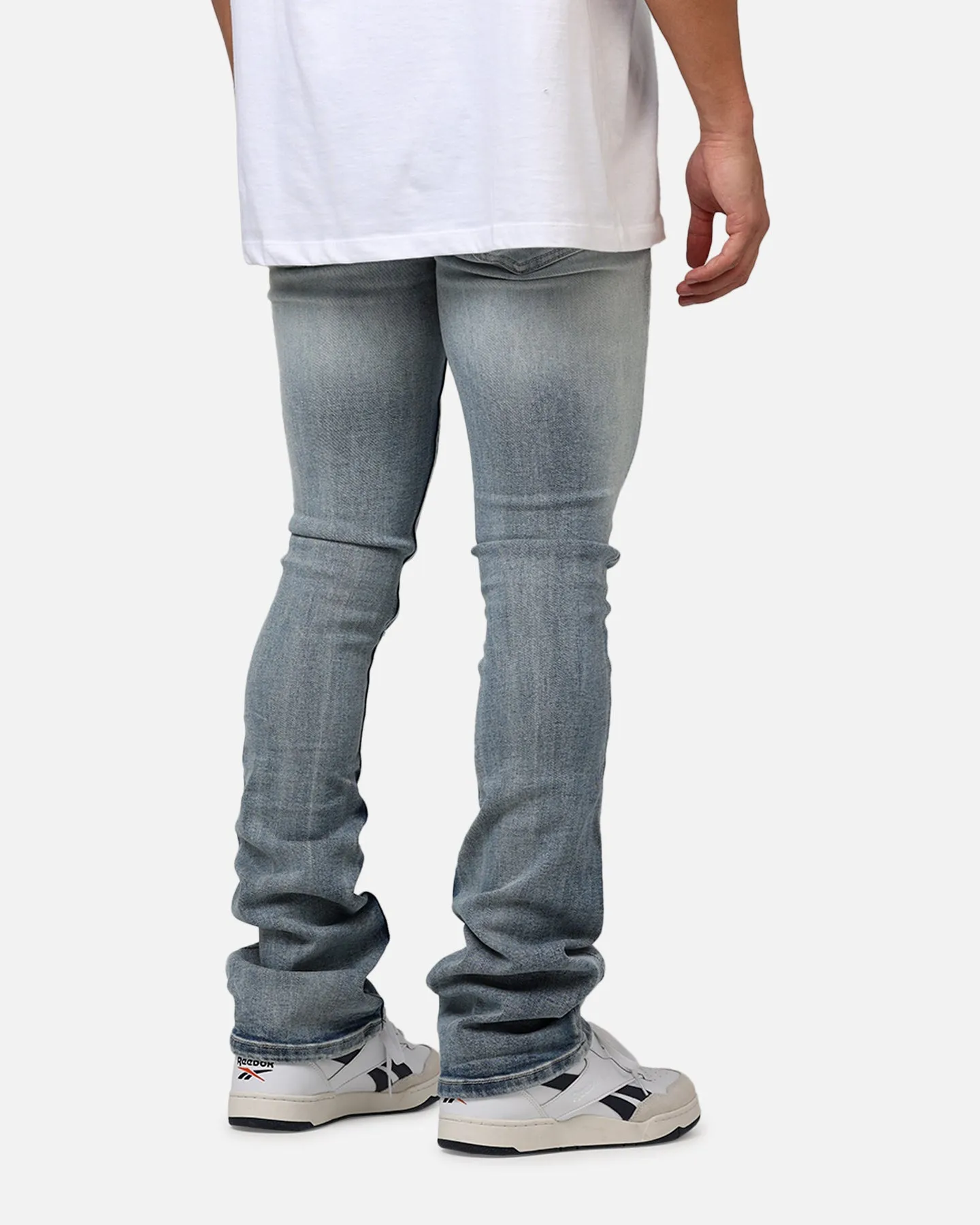 MNML X635 Ripped Flare Denim Jeans Blue sold by Culture Kings product image thumbnail 3