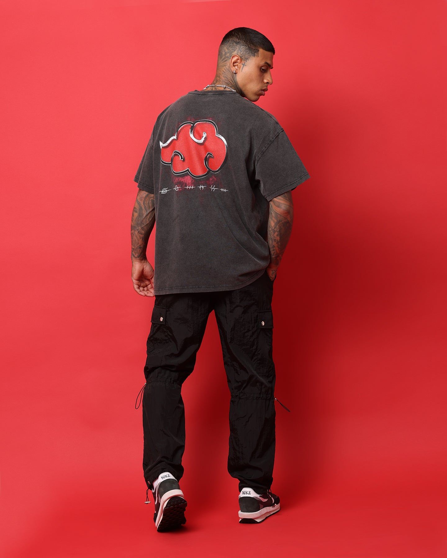 Goat Crew X Naruto Akatsuki Organic Heavyweight Vintage T-Shirt Vintage Black sold by Culture Kings product image thumbnail 8