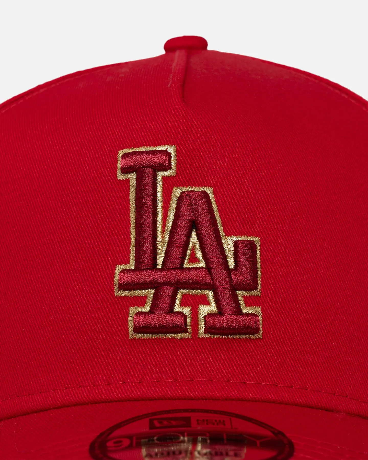 New Era Los Angeles Dodgers 'Dragon Collection Lunar New Year' 9FORTY A-Frame Snapback Scarlet/Gold sold by Culture Kings product image thumbnail 5