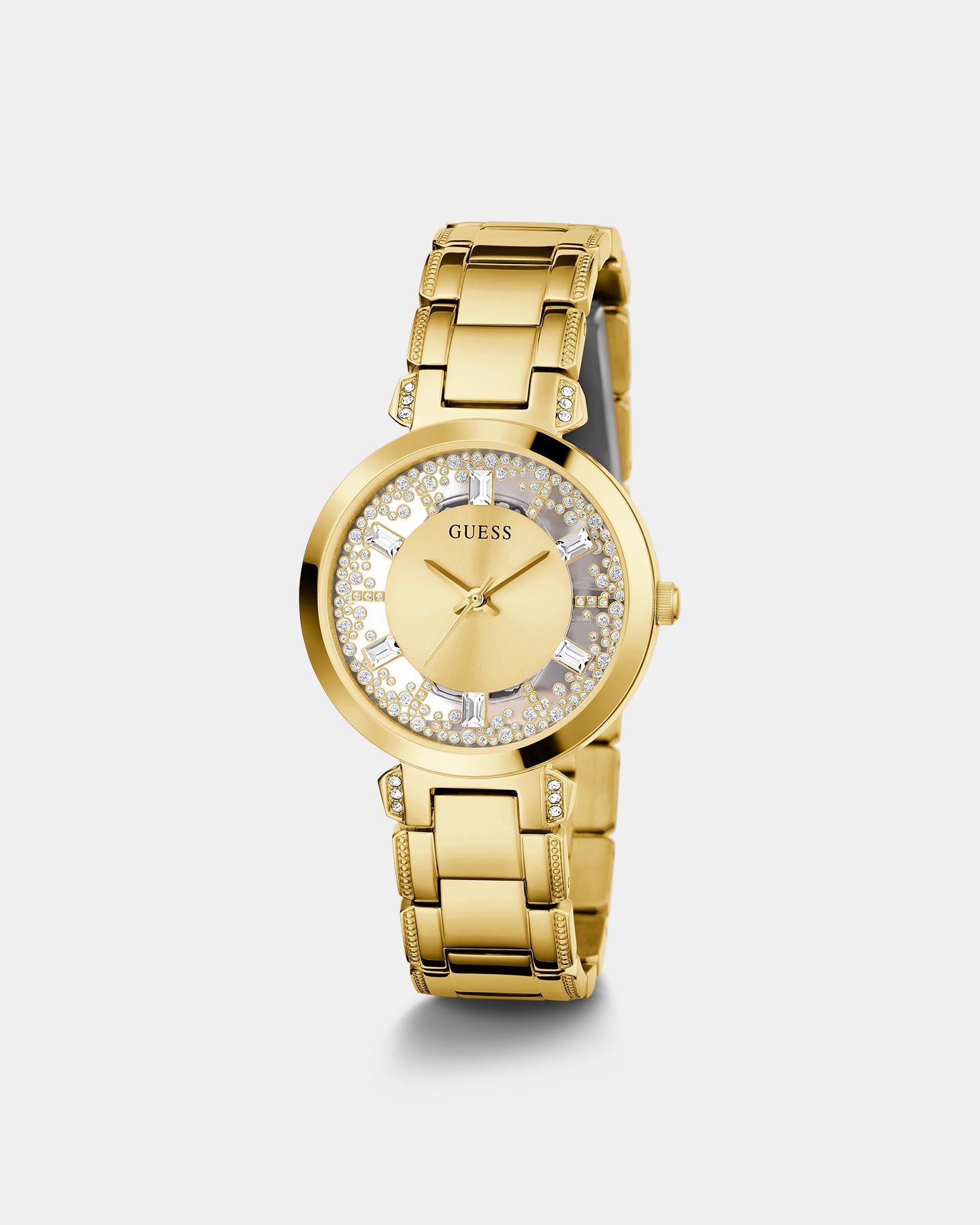 Guess Mainline Women's Crystal Clear Watch Gold sold by Culture Kings product image thumbnail 2