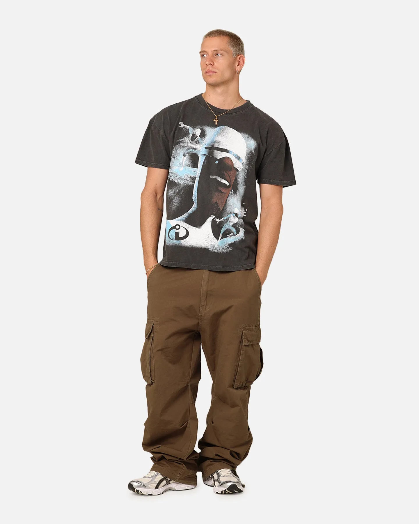 American Thrift X Pixar Frozone Heavyweight T-Shirt Black Wash sold by Culture Kings product image thumbnail 3