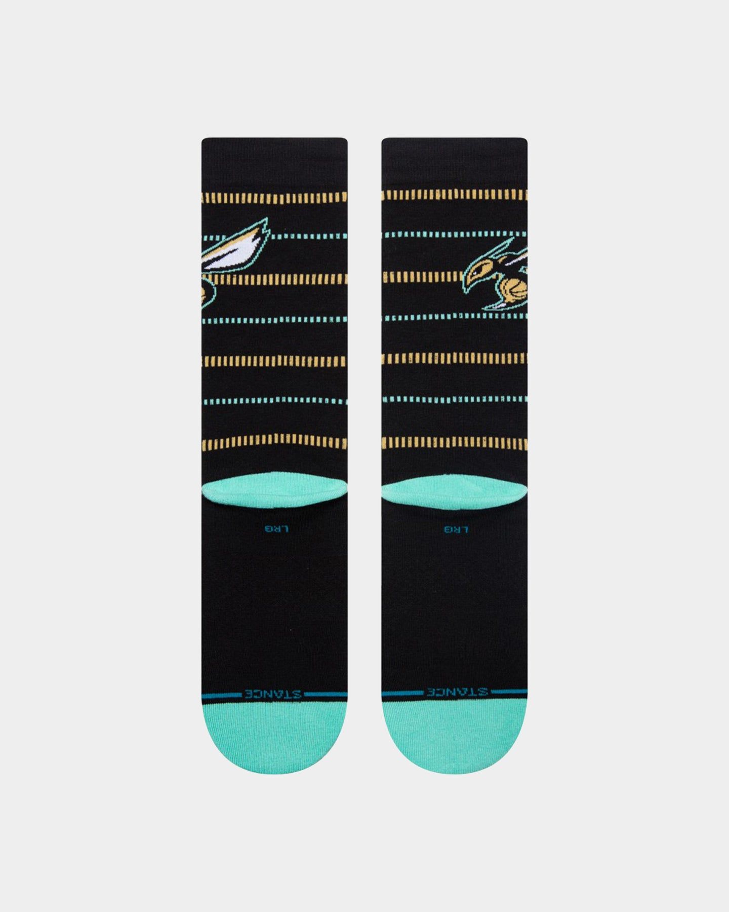 Stance X NBA Charlotte Hornets City Edition Socks Black sold by Culture Kings product image thumbnail 3
