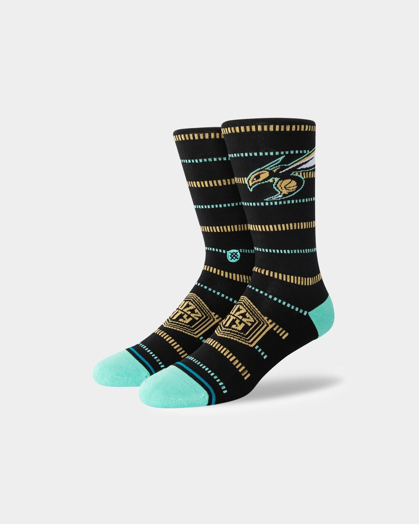 Stance X NBA Charlotte Hornets City Edition Socks Black sold by Culture Kings product image thumbnail 2
