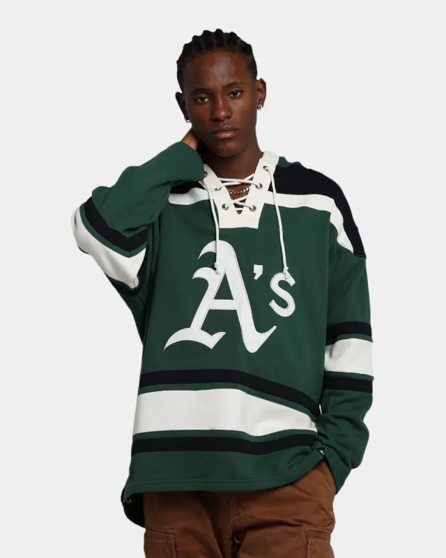 47 Brand Oakland Athletics Superior Lacer Hoodie Dark Green sold by Culture Kings