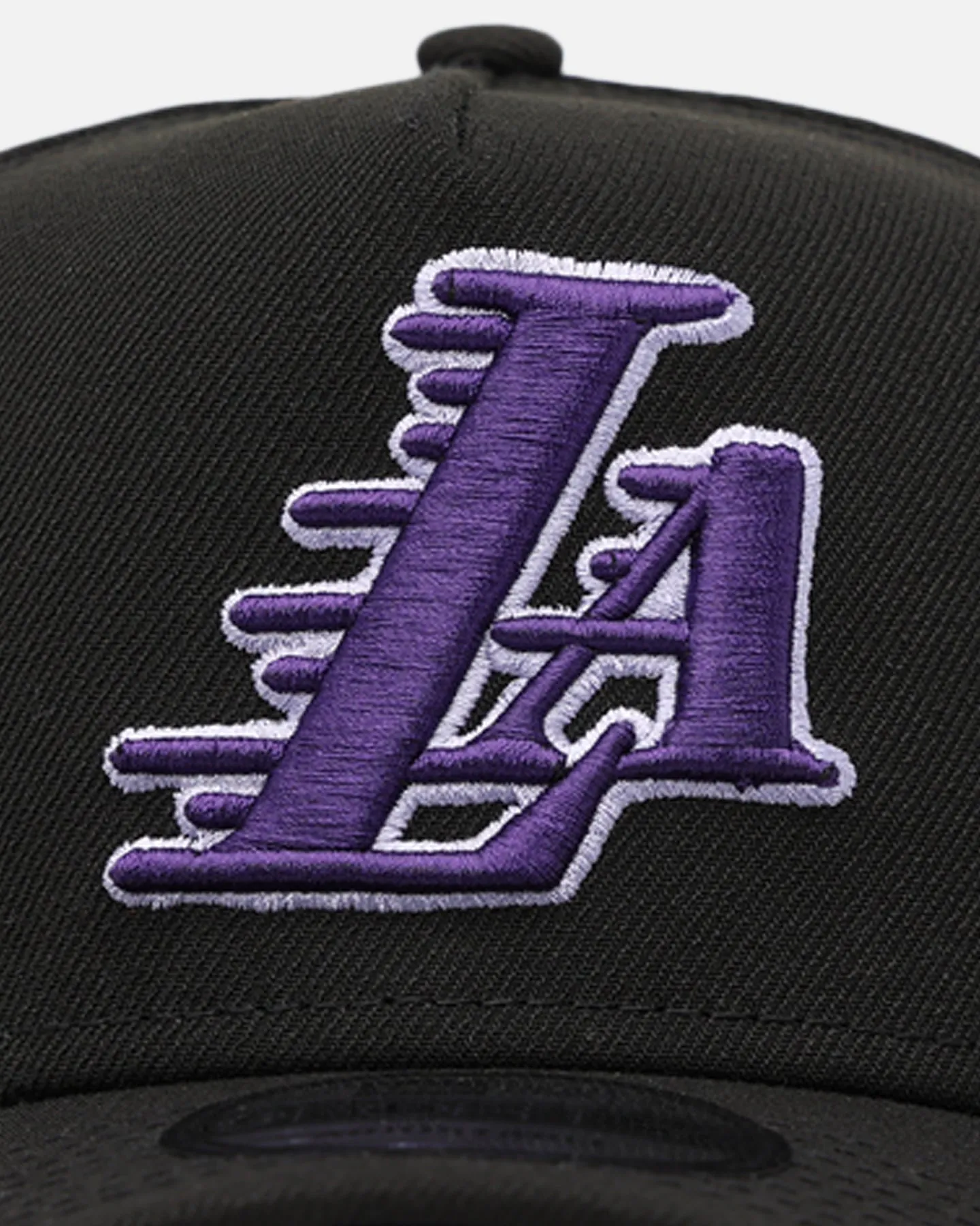 New Era Los Angeles Lakers 'Purple Haze' 9FORTY A-Frame Snapback Black/Purple sold by Culture Kings product image thumbnail 5