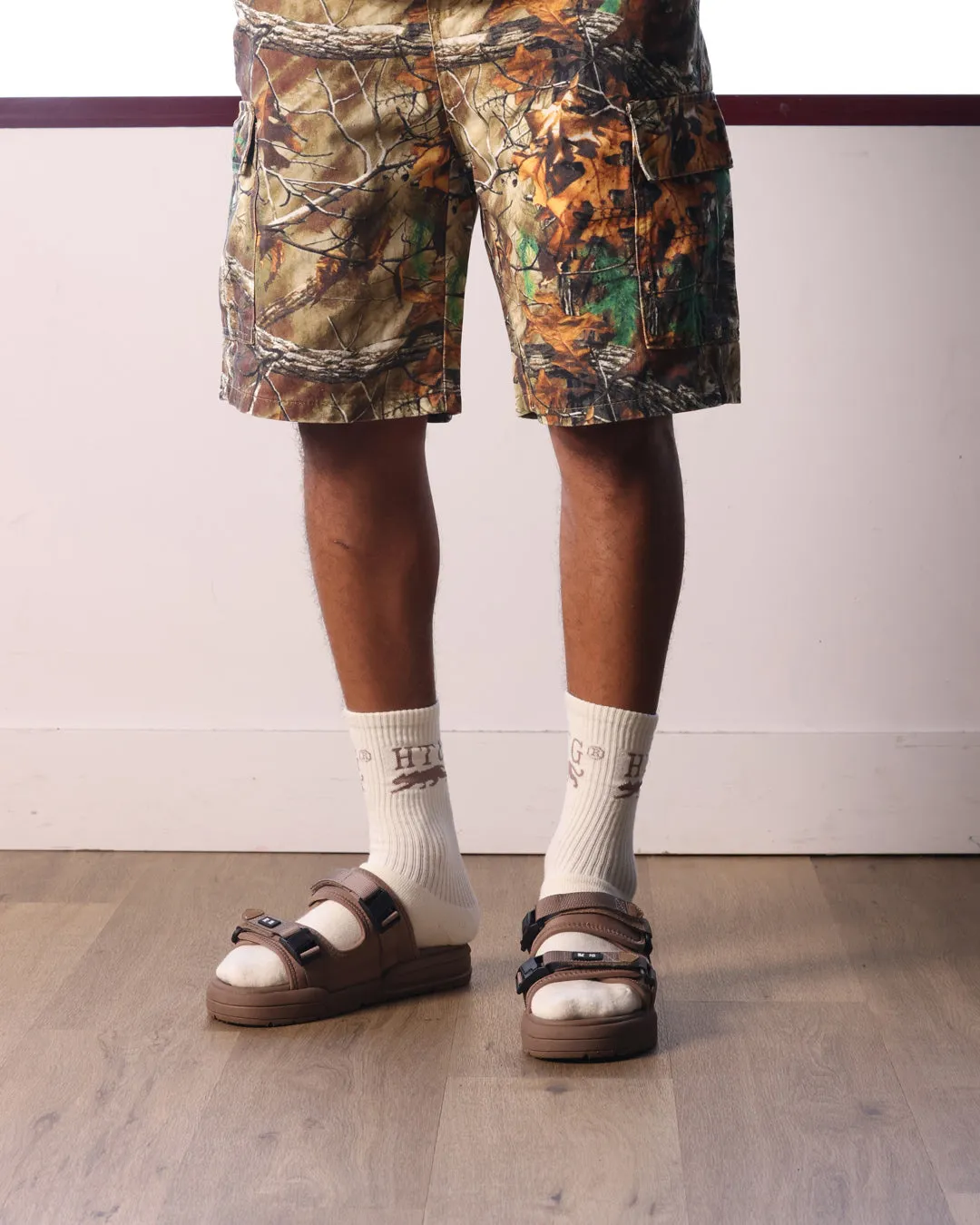 KYOTO SUMI NYLON EASY CARGO SHORTS SUMI 【公式通販】