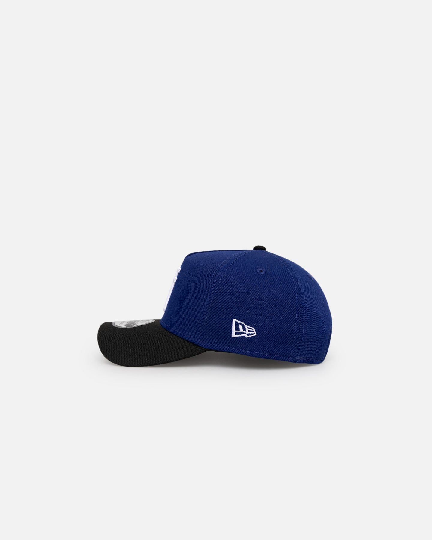 New Era Los Angeles Dodgers 'Upside Down LA Logo' 9FORTY A-Frame Snapback Dark Royal/Black sold by Culture Kings product image thumbnail 4
