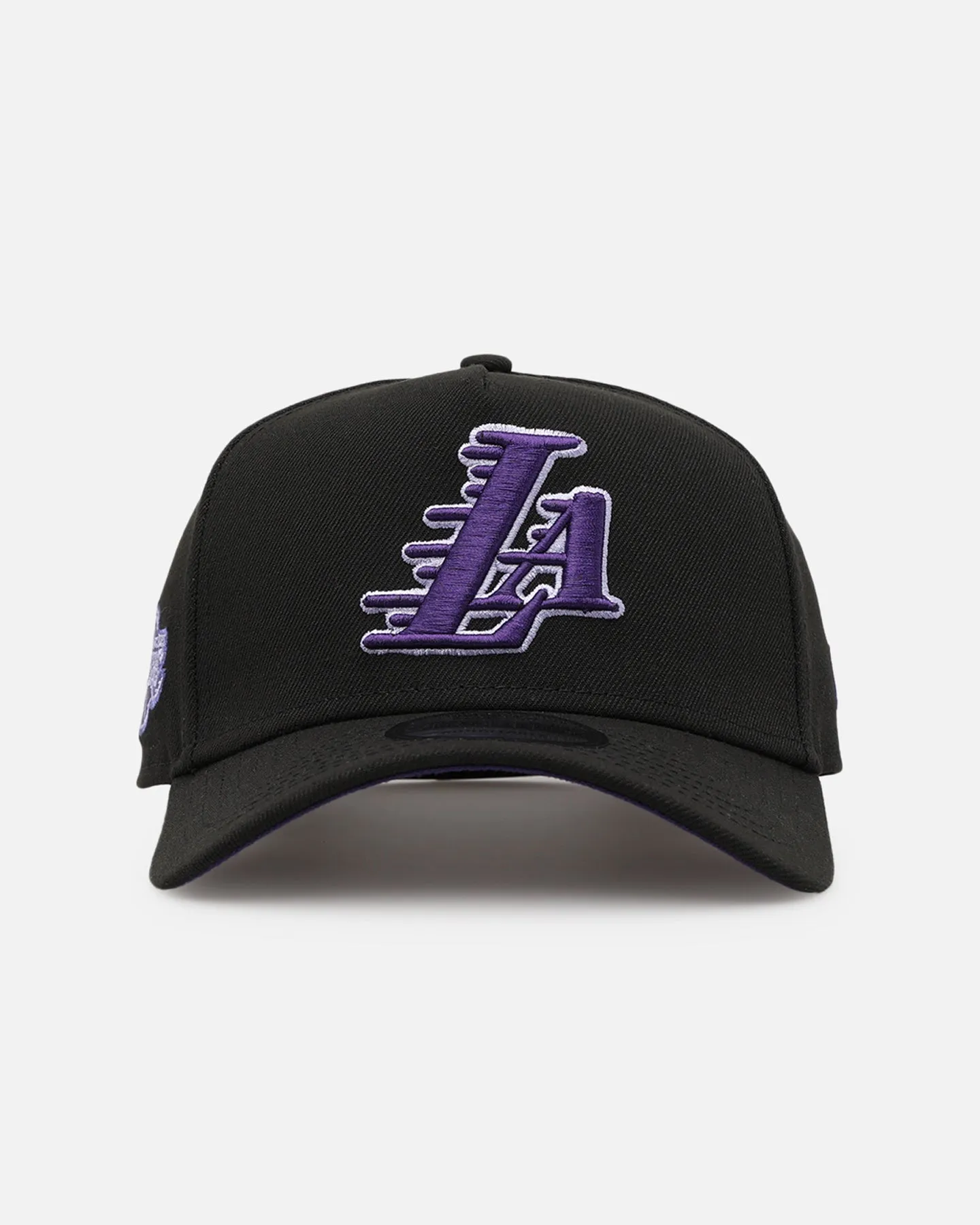 New Era Los Angeles Lakers 'Purple Haze' 9FORTY A-Frame Snapback Black/Purple sold by Culture Kings