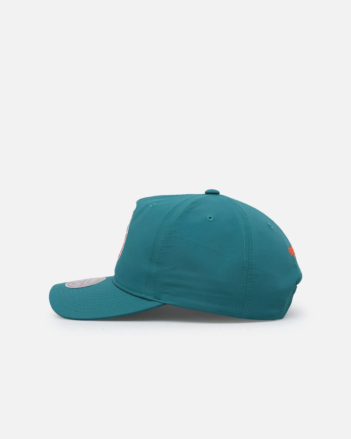 Mitchell & Ness Miami Dolphins Retro Matte Nylon Origins Snapback Teal sold by Culture Kings product image thumbnail 5