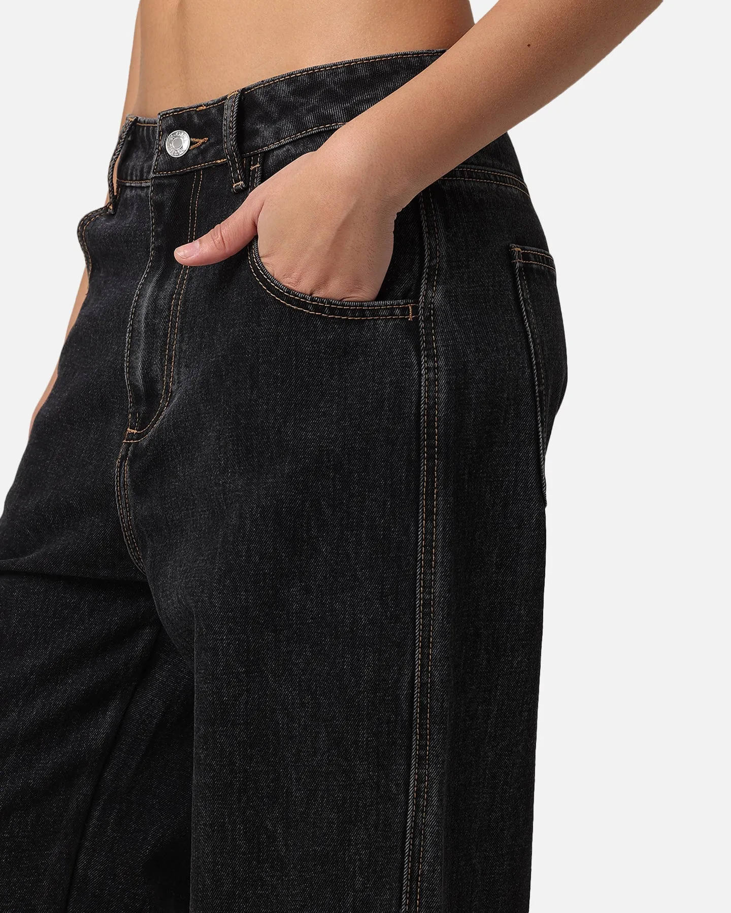 X-Girl Women's Gordon Jeans Washed Black sold by Culture Kings product image thumbnail 4