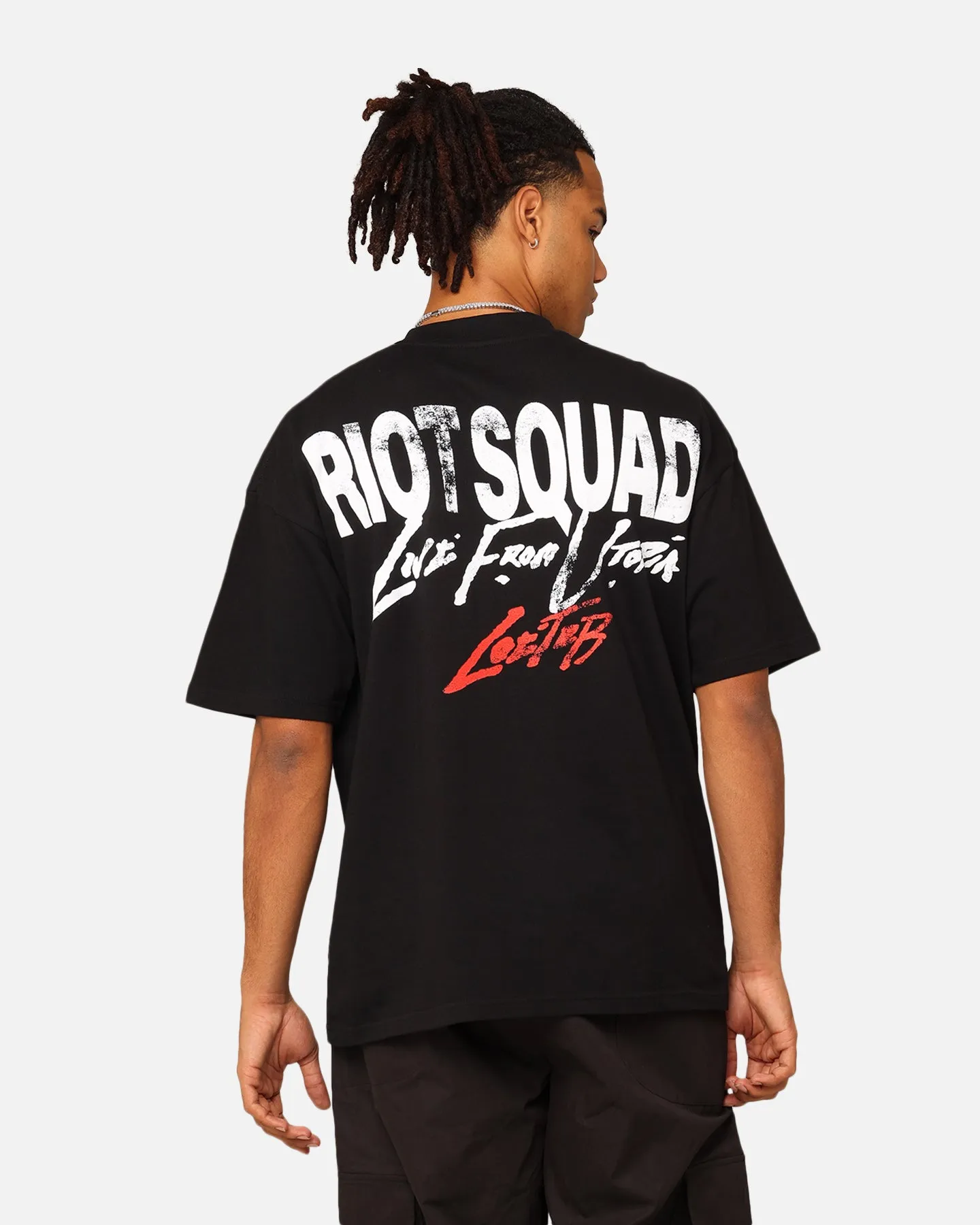 Loiter Riot T-Shirt Black sold by Culture Kings product image thumbnail 2