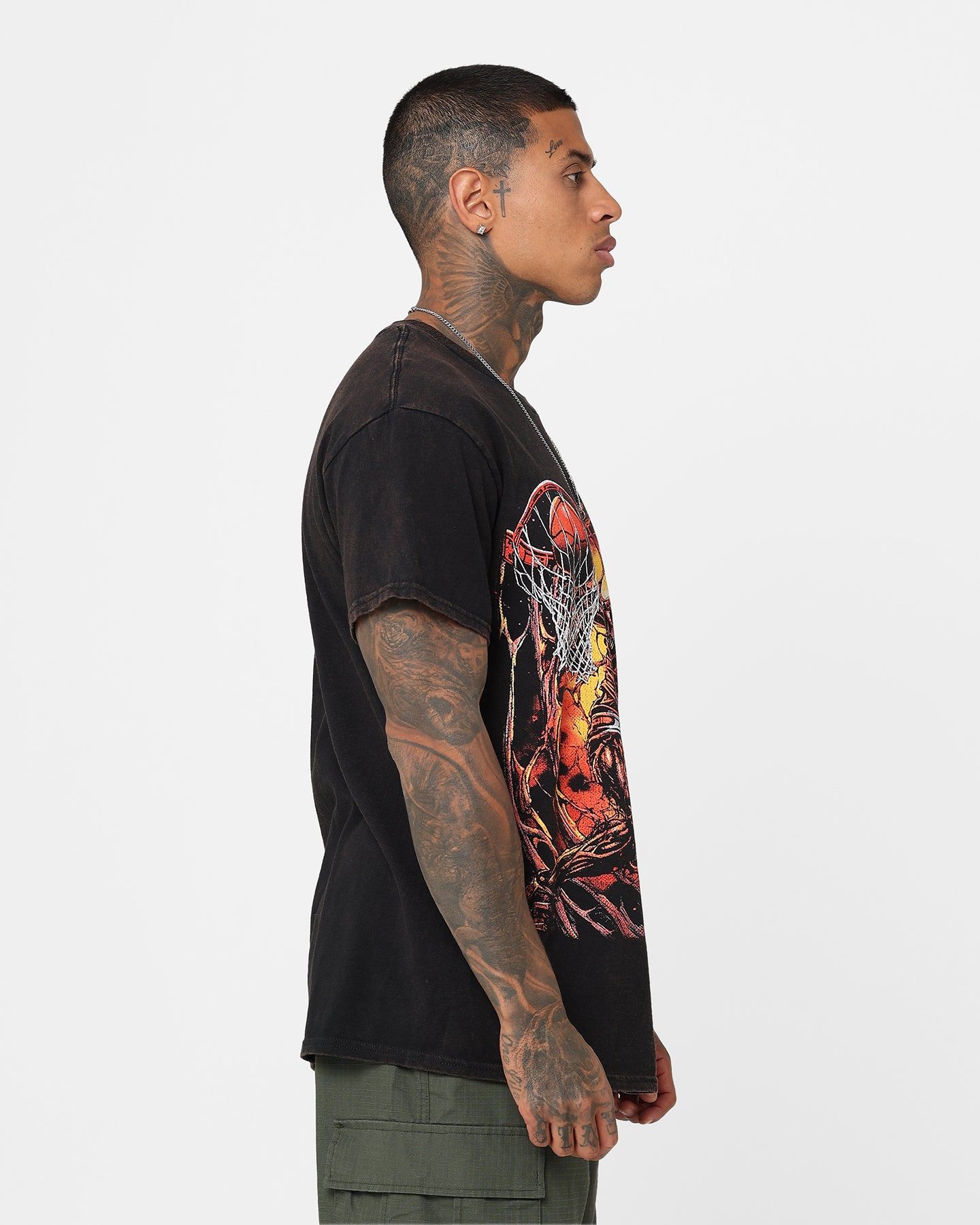 Goat Crew Dead Dunk T-Shirt Black Wash sold by Culture Kings product image thumbnail 5