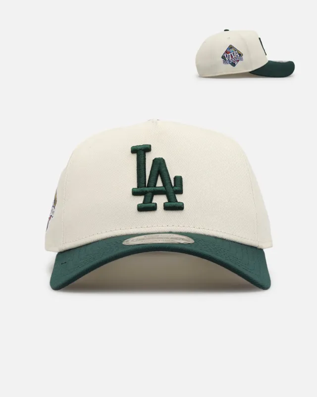 New Era Los Angeles Dodgers 'Viva Los Dodgers' 9FORTY A-Frame Snapback Dark Green sold by Culture Kings