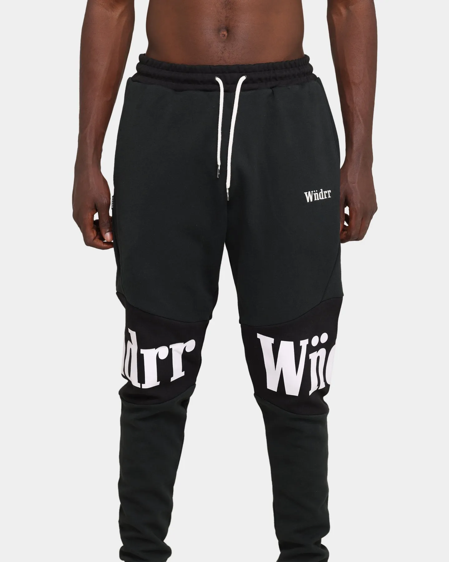 WNDRR Hamilton Tech Track Pant Black sold by Culture Kings product image thumbnail 3