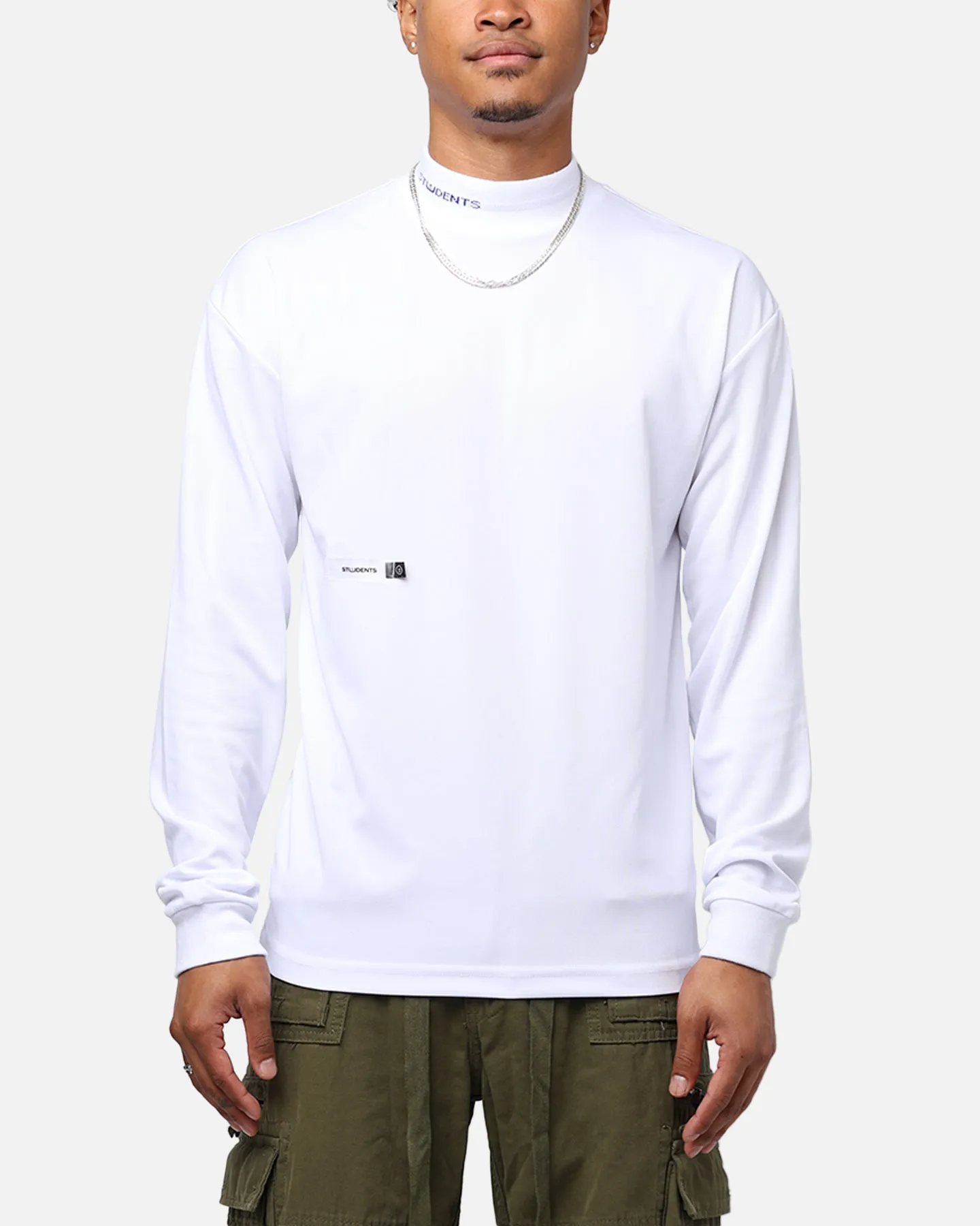 Students Golf Host Long Sleeve Mock Neck T-Shirt White sold by Culture Kings product image thumbnail 2